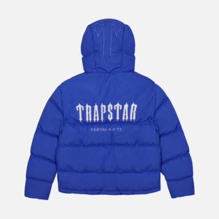 Trapstar Merch Irongate Decoded Blu Giacca