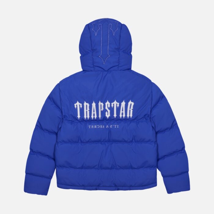 Trapstar Merch Irongate Decoded Blu Giacca