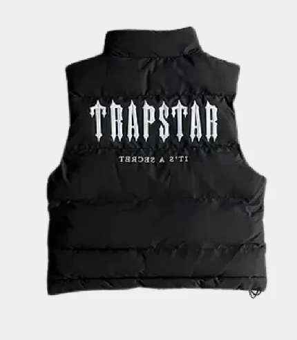 Trapstar Merch Logo Indossare Nero Smanicato