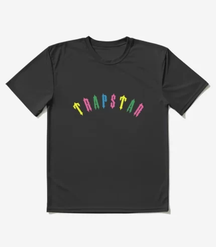 Trapstar Merch Logo T Candy Nera Maglia