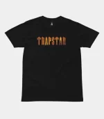 Trapstar Merch Logo T Fire Nera Maglia